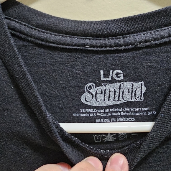 #93 SEINFELD | Kramer Black Pimp Tee Shirt - Large - Picture 2 of 2